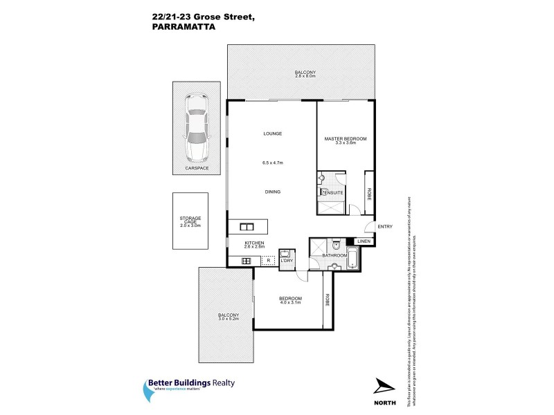 22/21-23 Grose Street, Parramatta NSW 2150 Floorplan