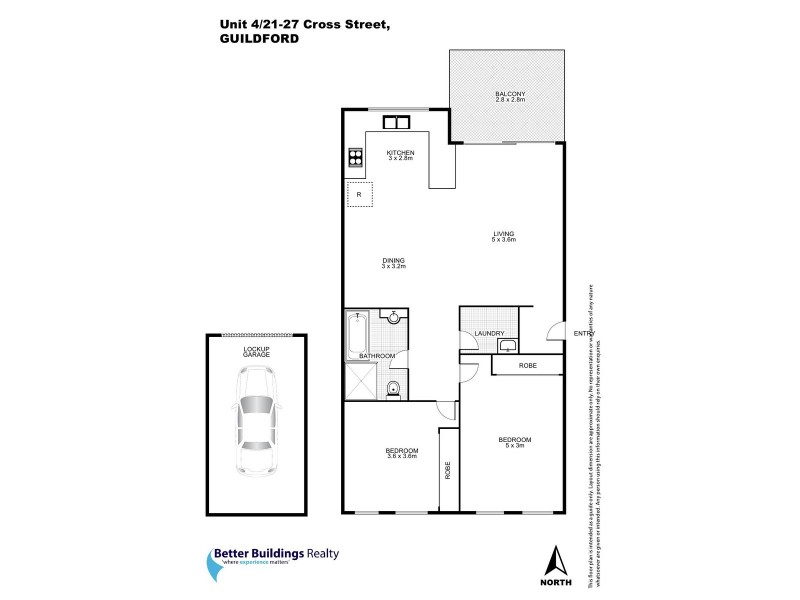 4/21-27 Cross Street, Guildford NSW 2161 Floorplan