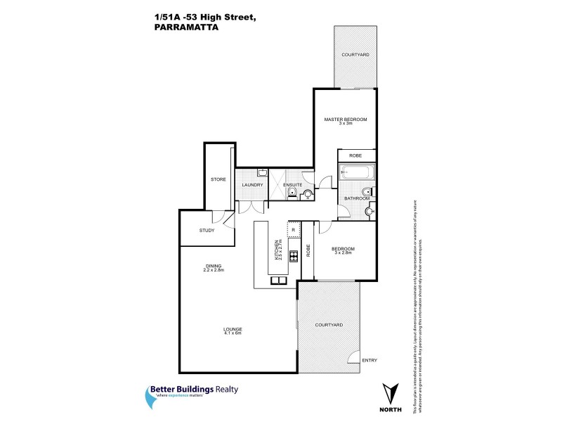 1/51a High Street, Parramatta NSW 2150 Floorplan