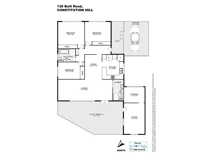 138 Bulli Road, Constitution Hill NSW 2145 Floorplan