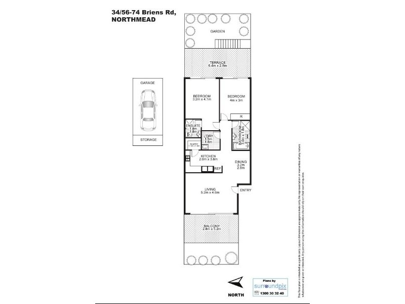 34/56-72 Briens Road, Northmead NSW 2152 Floorplan