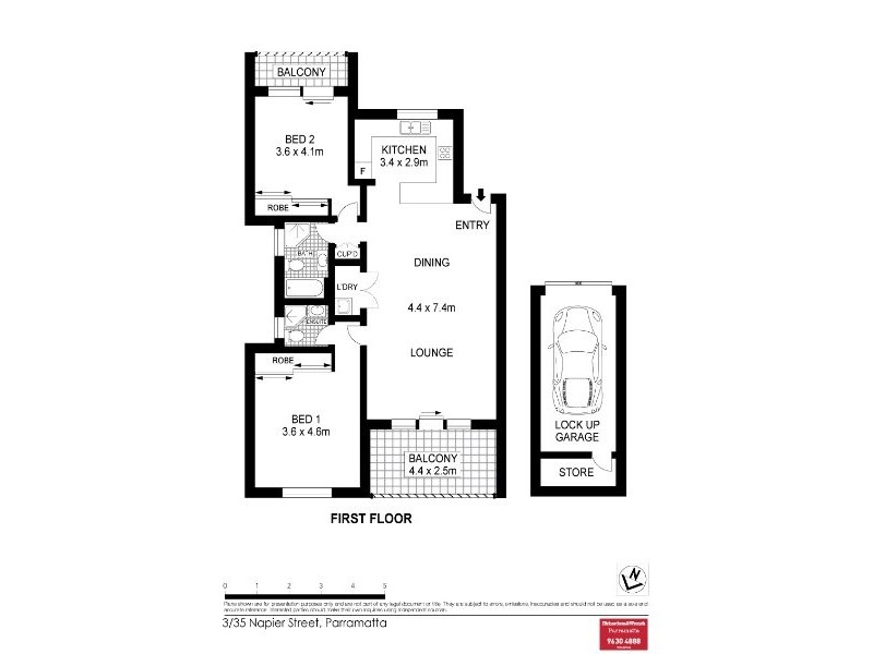 3/35 Napier Street, Parramatta NSW 2150 Floorplan