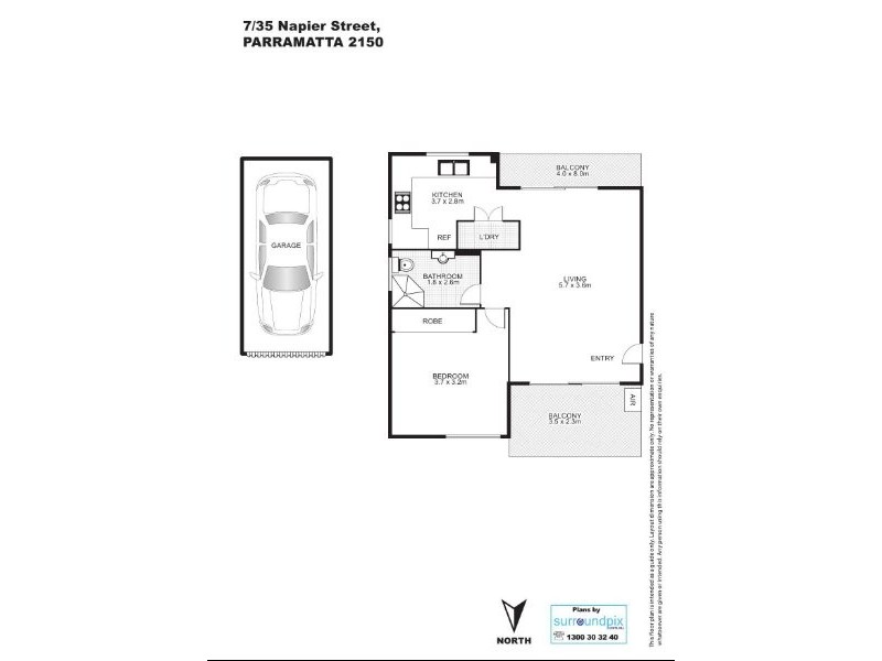 7/35 Napier Street, Parramatta NSW 2150 Floorplan