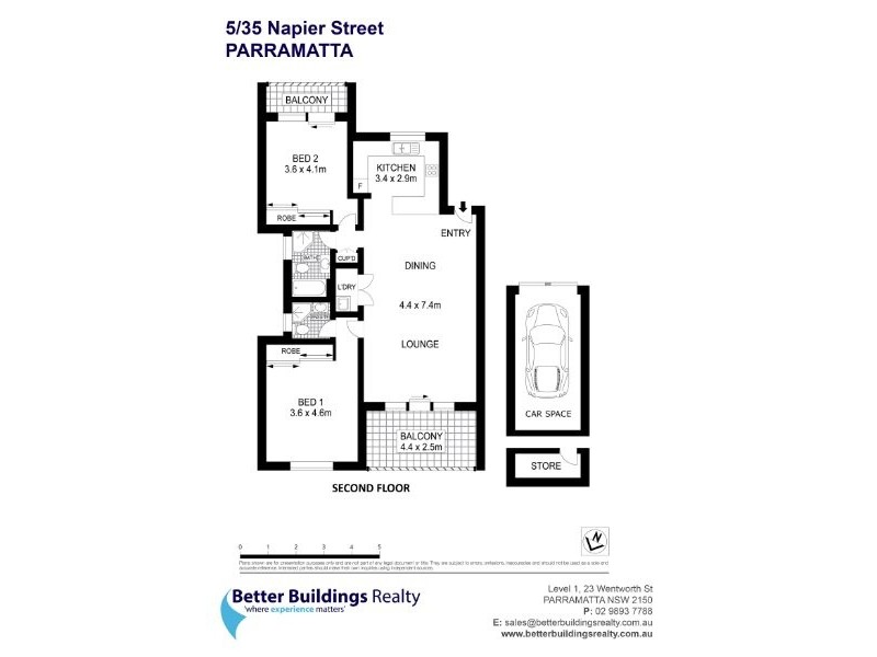 5/35 Napier Street, Parramatta NSW 2150 Floorplan
