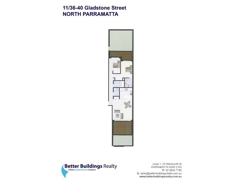11/36-40 Gladstone Street, North Parramatta NSW 2151 Floorplan