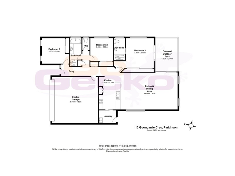 10 Goongarrie Crescent, Parkinson QLD 4115 Floorplan