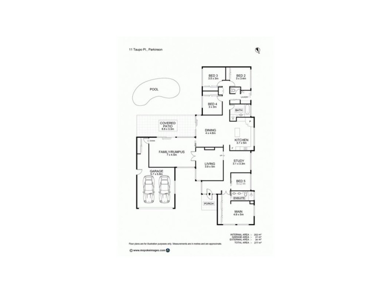 11 Taupo Place, Parkinson QLD 4115 Floorplan