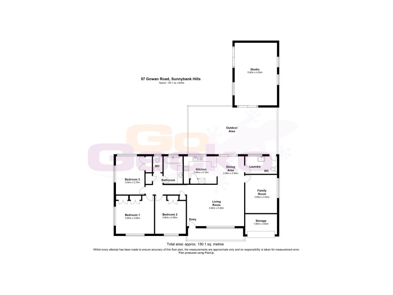 57 Gowan Road, Sunnybank Hills QLD 4109 Floorplan