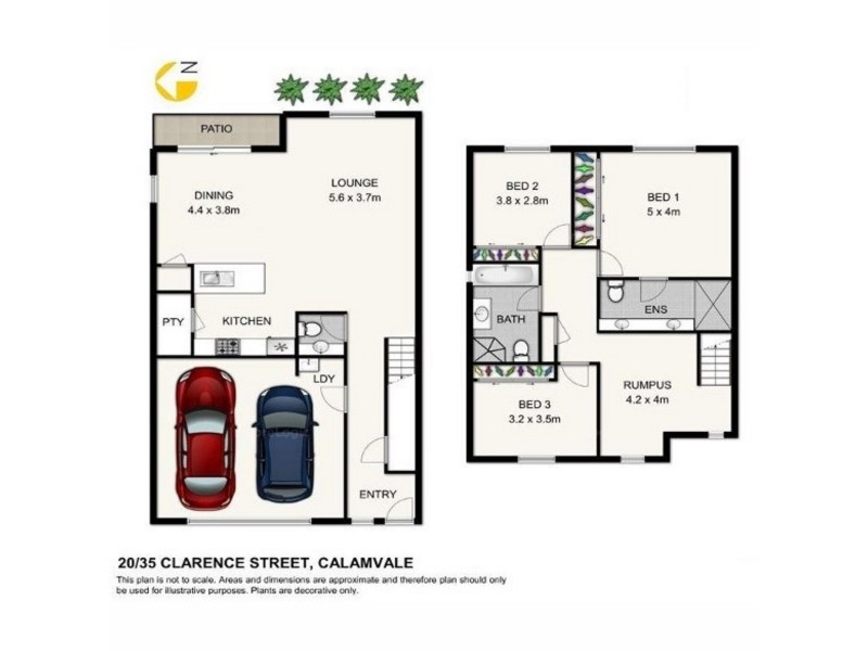 20/35 Clarence Street, Calamvale QLD 4116 Floorplan