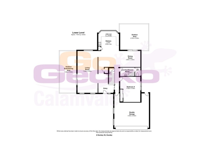 2 Hockey Street, Kuraby QLD 4112 Floorplan