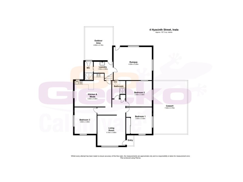 4 Hyacinth Street, Inala QLD 4077 Floorplan
