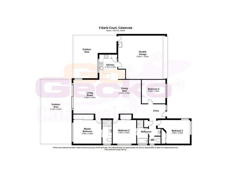 5 Earls Court, Calamvale QLD 4116 Floorplan