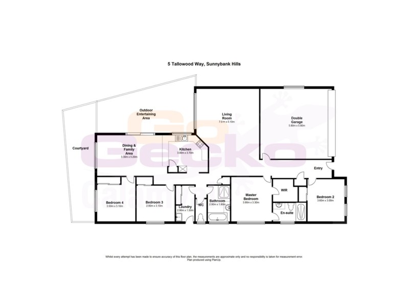 5 Tallowood Way, Sunnybank Hills QLD 4109 Floorplan