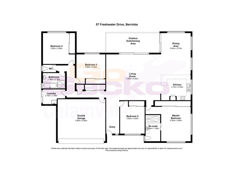 57 Freshwater Drive, Berrinba QLD 4117 Floorplan