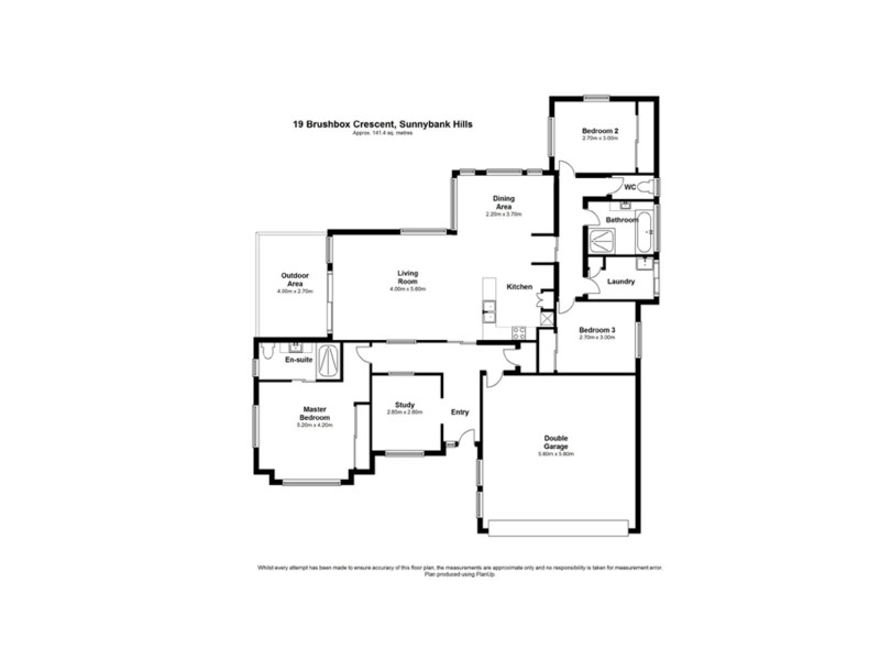 19 Brushbox Crescent, Sunnybank Hills QLD 4109 Floorplan