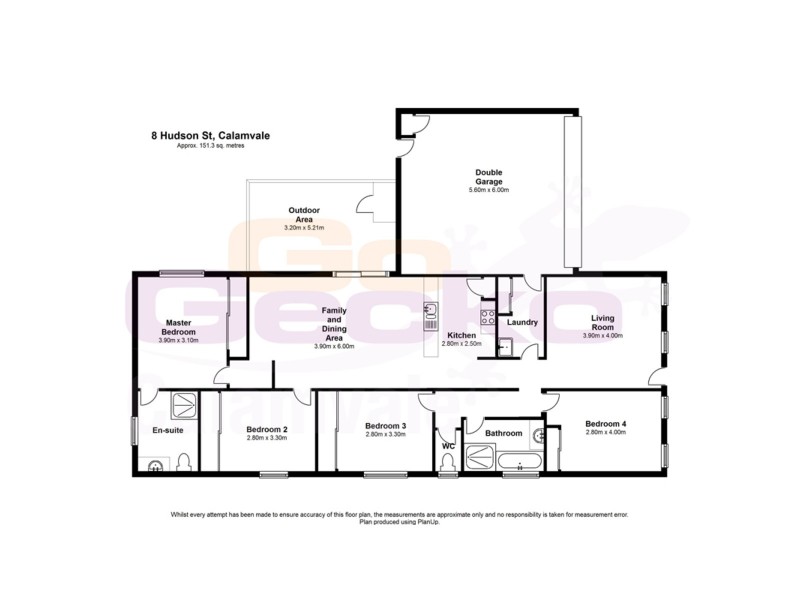 8 Hudson Street, Calamvale QLD 4116 Floorplan