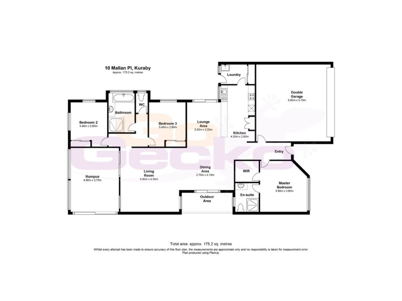 10 Mallan Place, Kuraby QLD 4112 Floorplan