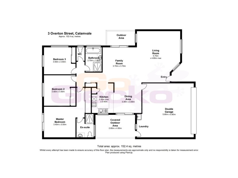 3 Overton Street, Calamvale QLD 4116 Floorplan