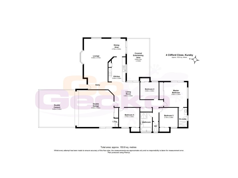 4 Clifford Close, Kuraby QLD 4112 Floorplan