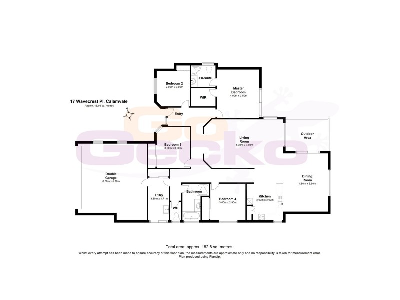 17 Wavecrest Place, Calamvale QLD 4116 Floorplan