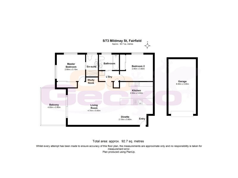5/73 Mildmay Street, Fairfield QLD 4103 Floorplan
