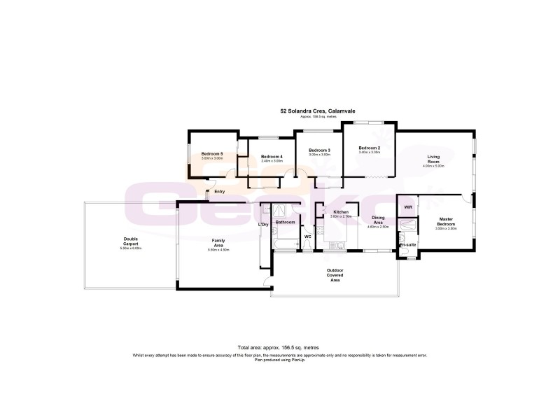52 Solandra Crescent, Calamvale QLD 4116 Floorplan