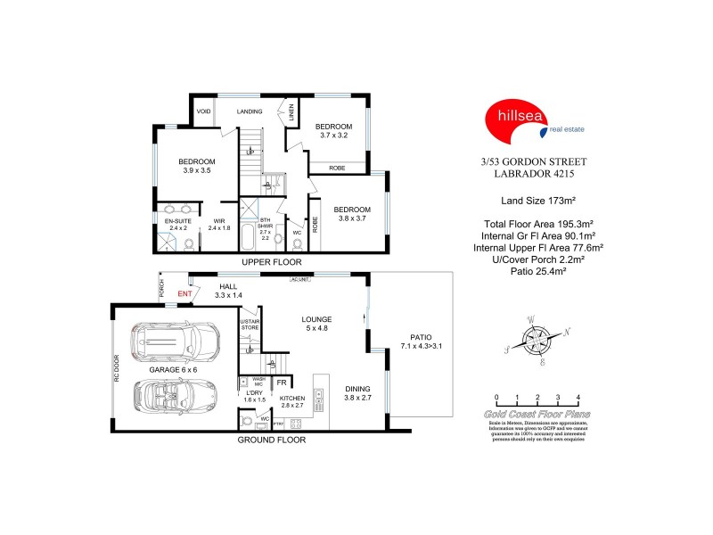 3/53 Gordon Street, Labrador QLD 4215 Floorplan