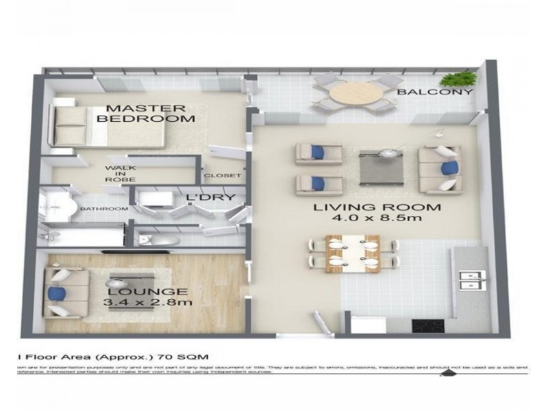 501/2 East Quay Drive, Biggera Waters QLD 4216 Floorplan