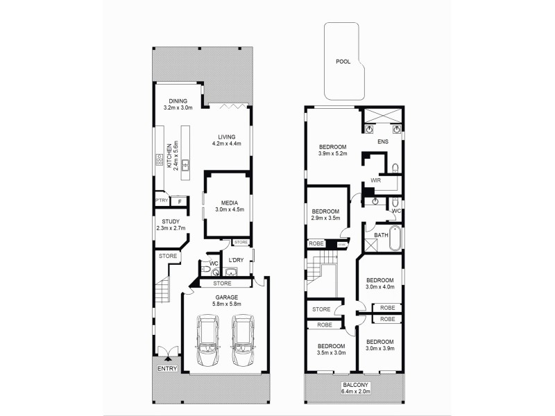 9 Captain Hope Avenue, Maudsland QLD 4210 Floorplan