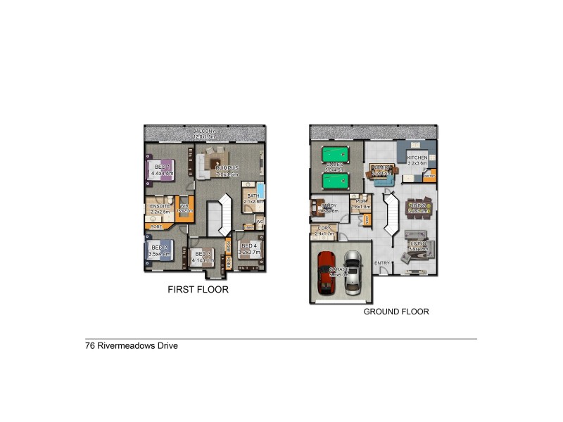 76 River Meadows Drive, Upper Coomera QLD 4209 Floorplan