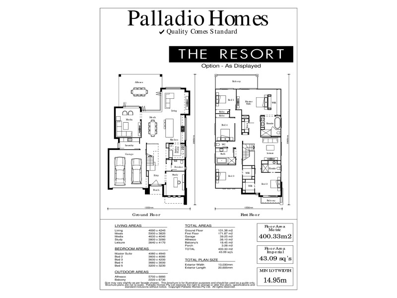 Lot 112, 144 The Peninsula, Helensvale QLD 4212 Floorplan