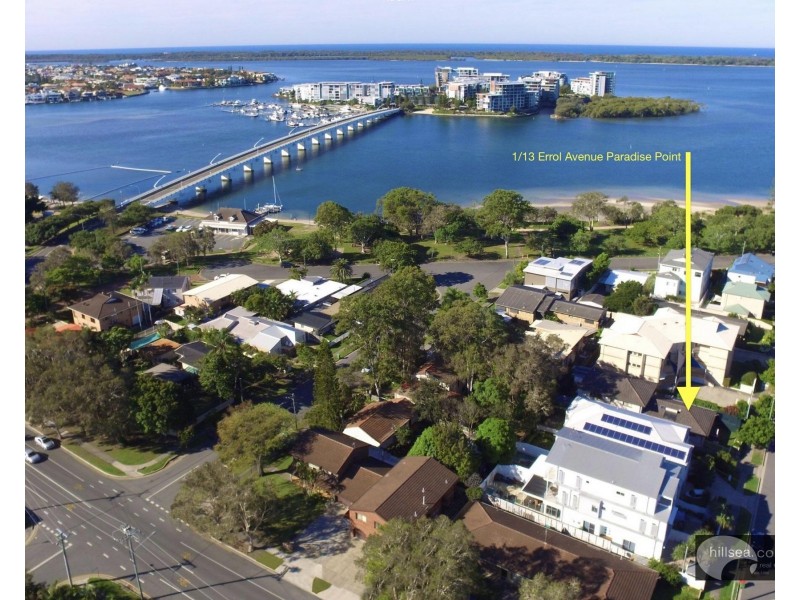 1/13 Errol Avenue, Paradise Point QLD 4216