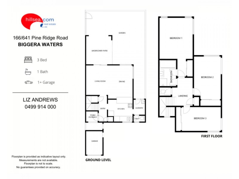 166/641 Pine Ridge Road, Biggera Waters QLD 4216 Floorplan