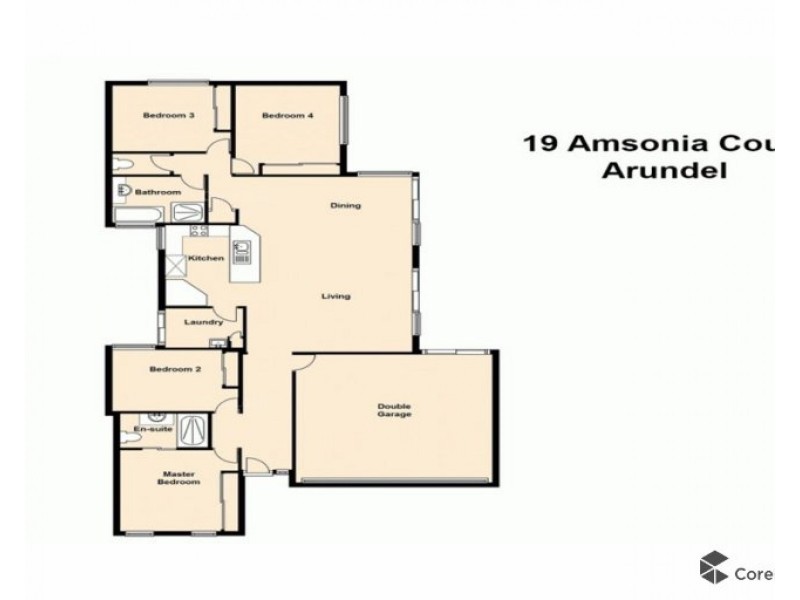 19 Amsonia Court, Arundel QLD 4214 Floorplan