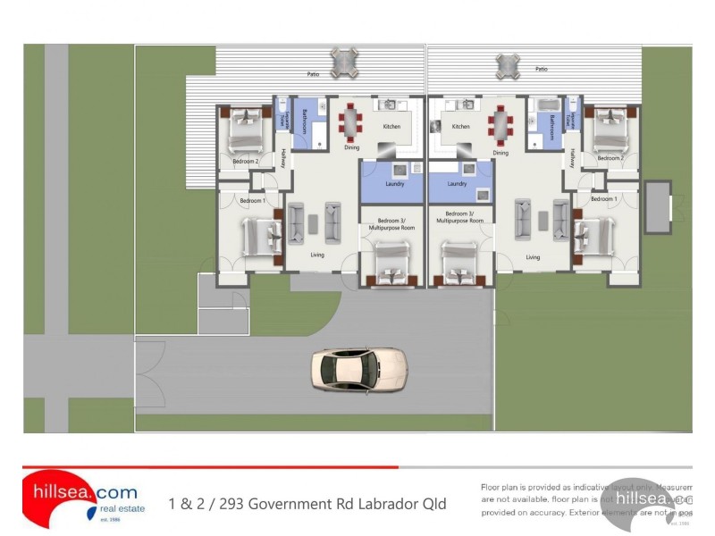 1&2/293 Government Road, Labrador QLD 4215