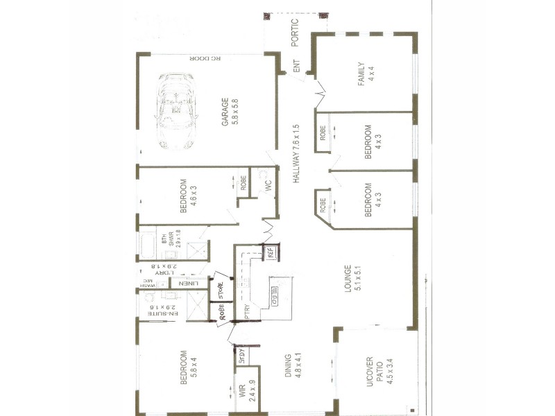 23 Rhodium Crescent, Hope Island QLD 4212 Floorplan
