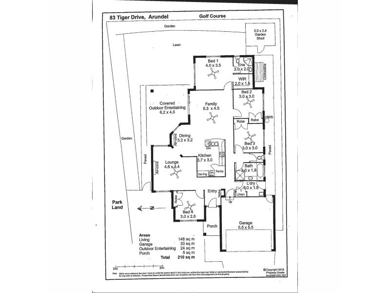 83 Tiger Drive, Arundel QLD 4214 Floorplan