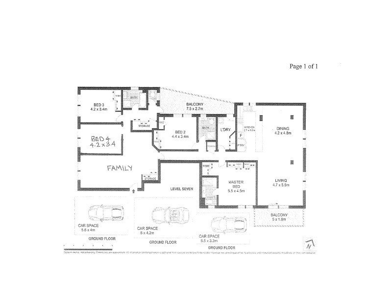 34/72 Marine Parade, Southport QLD 4215 Floorplan
