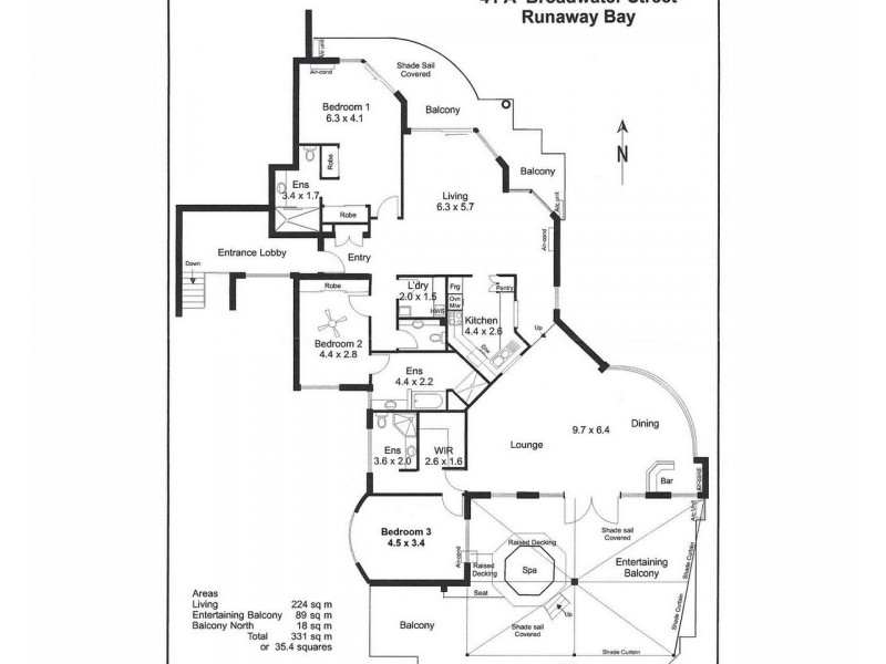 25/41A Broadwater Street, Runaway Bay QLD 4216 Floorplan