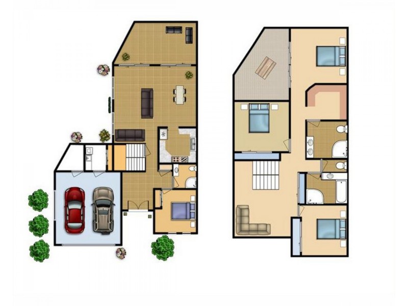 1/2 Bulolo Avenue, Runaway Bay QLD 4216 Floorplan