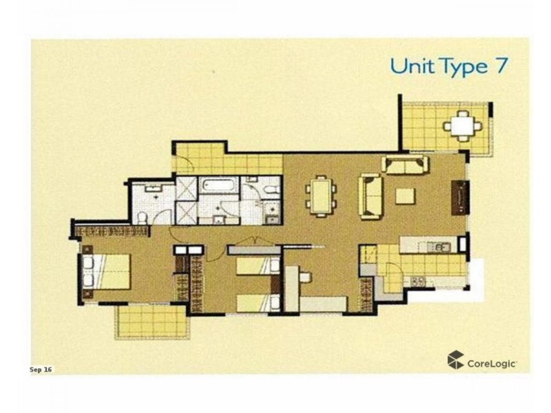 117/64 Sickle Avenue, Hope Island QLD 4212 Floorplan