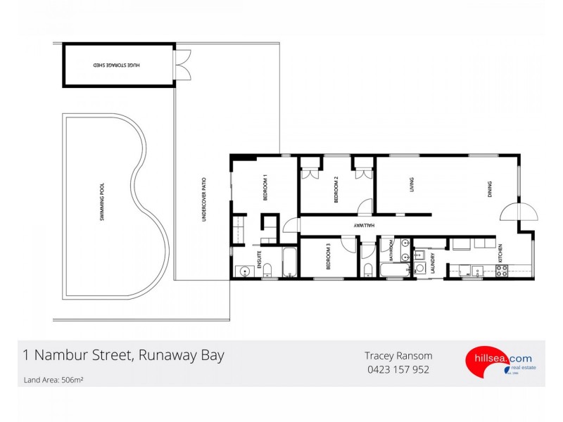1 Nambur Street, Runaway Bay QLD 4216 Floorplan