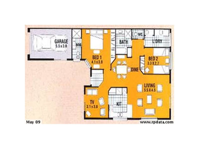 4/284 Oxley Drive, Coombabah QLD 4216 Floorplan