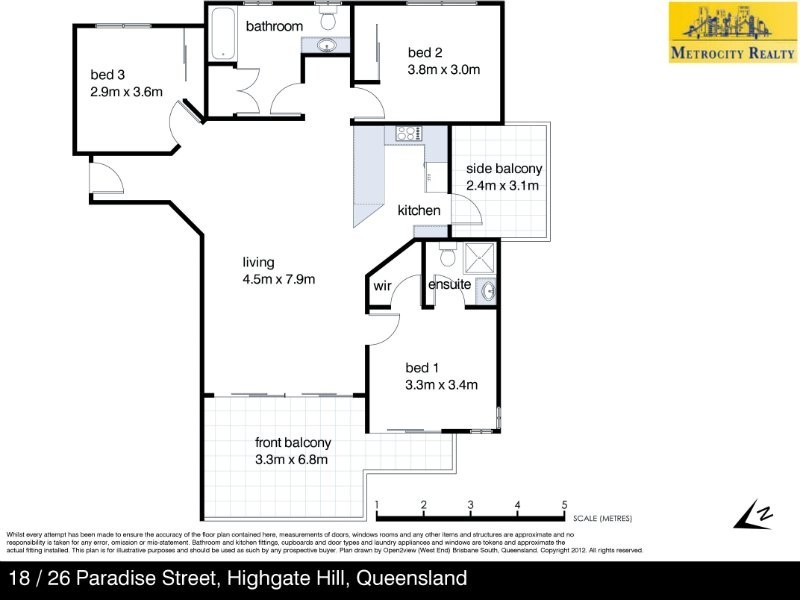 18/26 Paradise Street, Highgate Hill QLD 4101