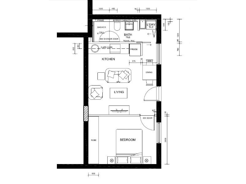 4/22 Redfern Street, Woolloongabba QLD 4102 Floorplan