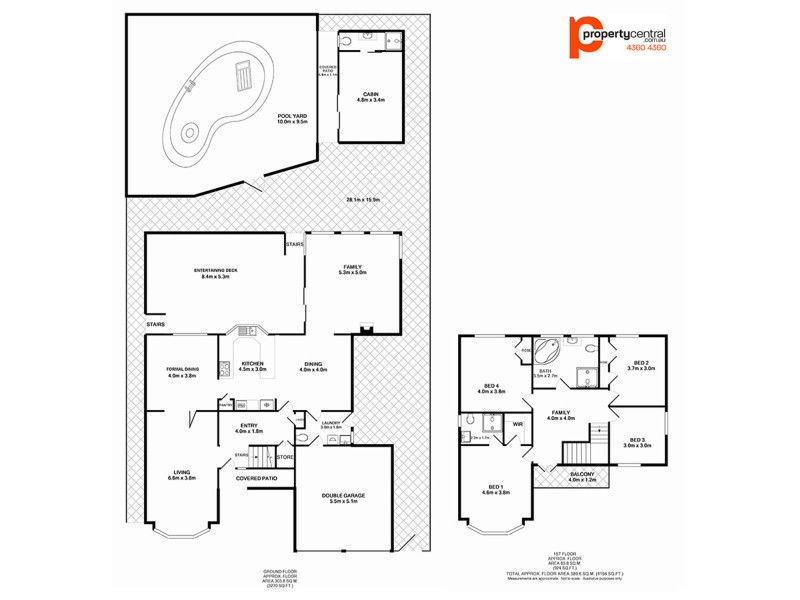 48 Manly Parade, The Entrance North NSW 2261 Floorplan