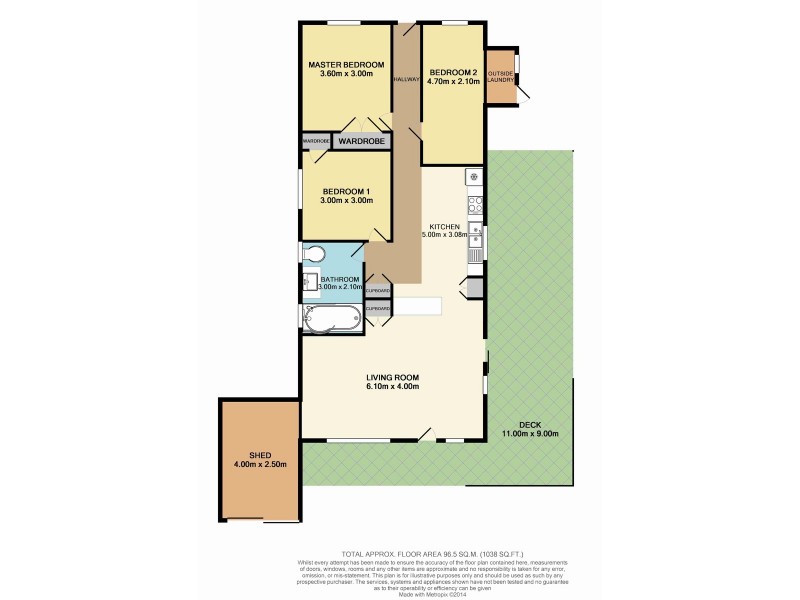 38 Laguna Parade, Berkeley Vale NSW 2261 Floorplan