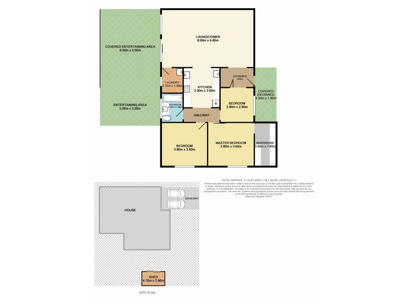 125 Tuggerawong Road, Wyongah NSW 2259 Floorplan