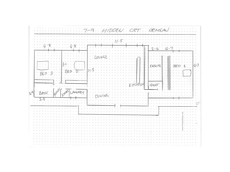 7-9 Hidden Court, Kingsholme QLD 4208 Floorplan