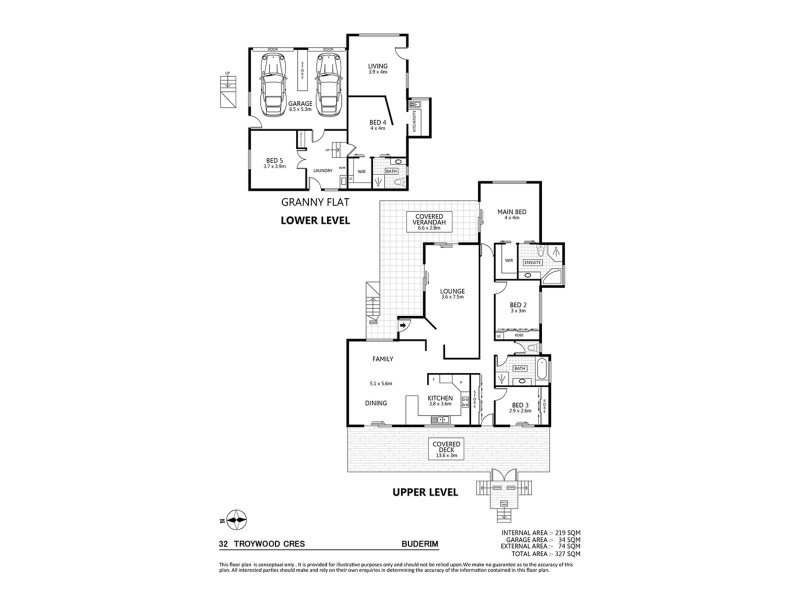 32 Troywood Cres, Buderim QLD 4556 Floorplan